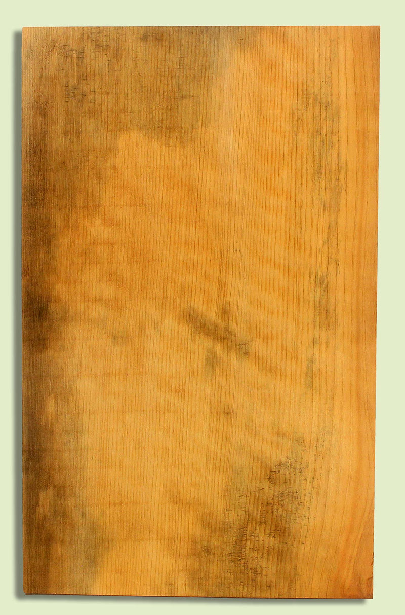 Port Orford Cedar 1 pc Body Blank,  7.28 grams per cubic inch, Solid Body Guitar Wood,  1 panel 1.73" x 14.25" x 23"