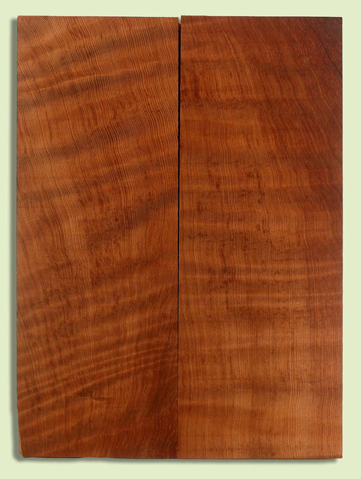 Redwood Body Blank, Figured, 6.21 grams per cubic inch, Solid Body Guitar Wood, 2 panels, each 1.63" x 8.375" x 23"