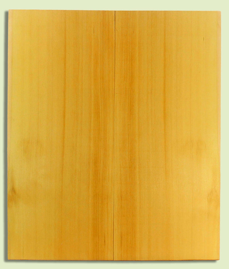 Alaska Yellow Cedar Acoustic Guitar Top, Dreadnought size, 2 panels, each  0.18" x 9.75" x 23.0"  S2S