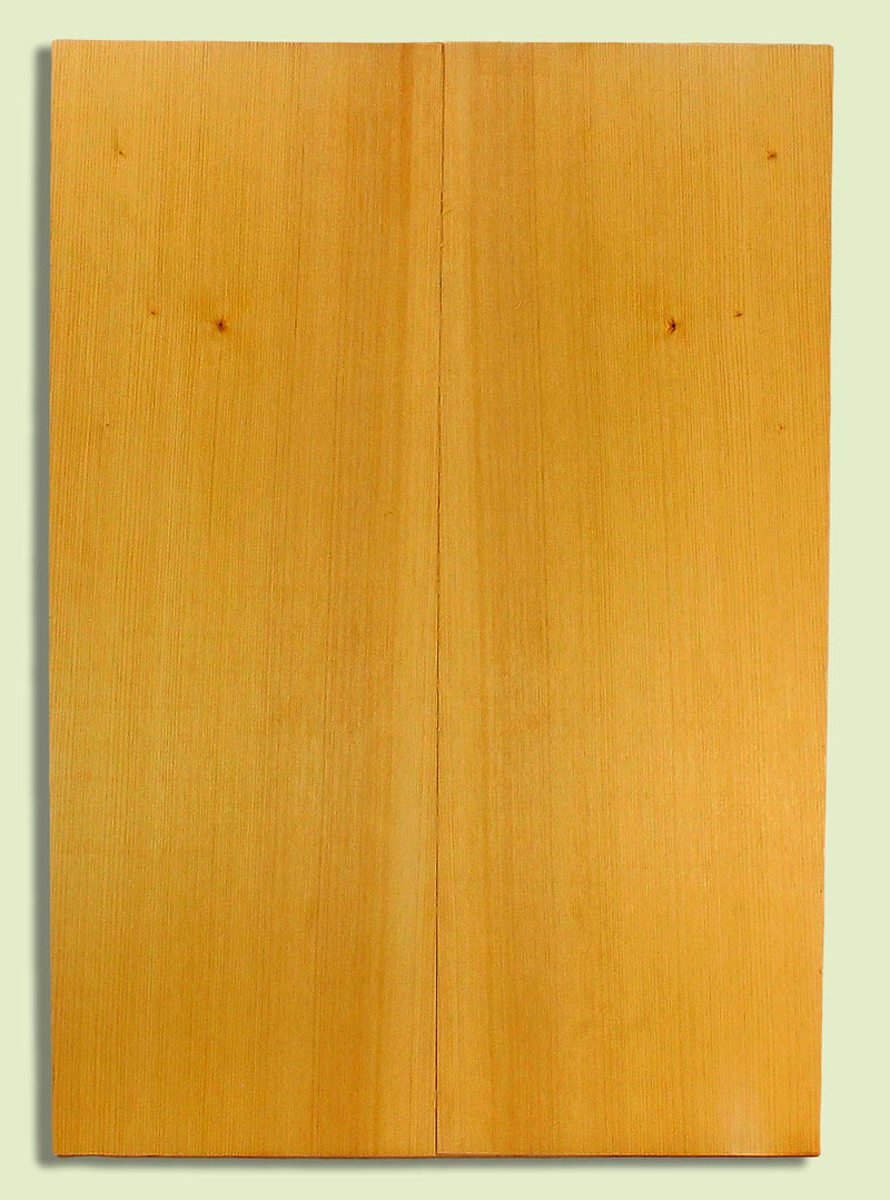 Port Orford Cedar Guitar Soundboard, Dreadnought size,  2 panels, each  0.18" x 8.0" x 23.0"  S2S