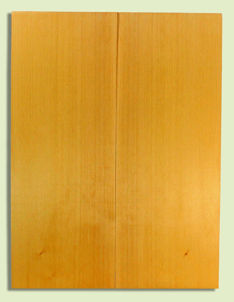 Port Orford Cedar Guitar Soundboard, Dreadnought size, 2 panels, each  0.18" x 8.875" x 23.75"  S2S