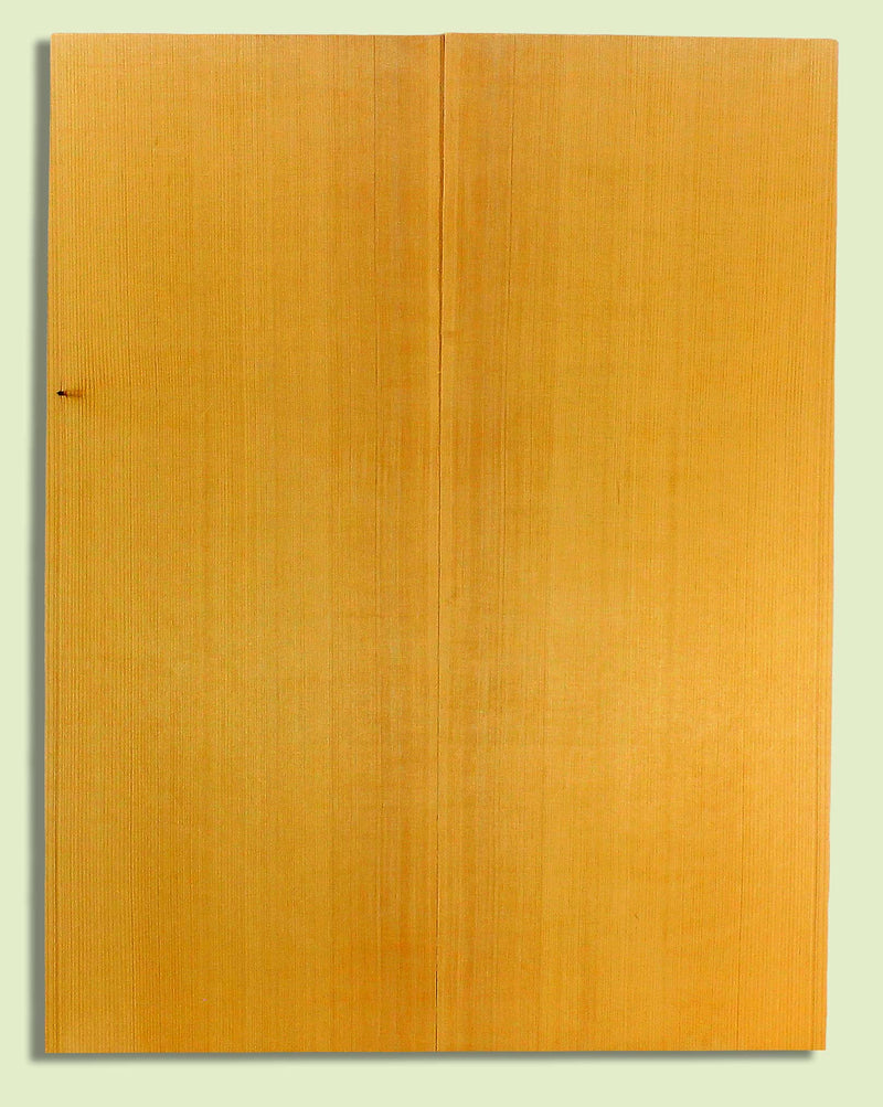 Port Orford Cedar Guitar Soundboard, Dreadnought size, 2 panels, each  0.18" x 9.0" x 23.75"  S2S