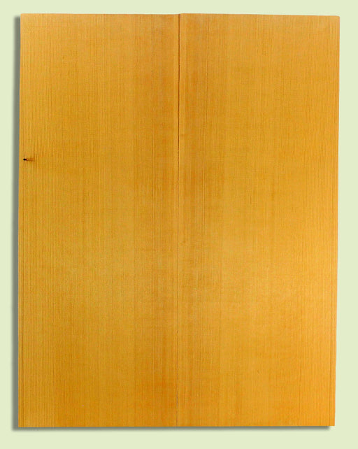 Port Orford Cedar Guitar Soundboard, Dreadnought size, 2 panels, each  0.18" x 9.0" x 23.75"  S2S