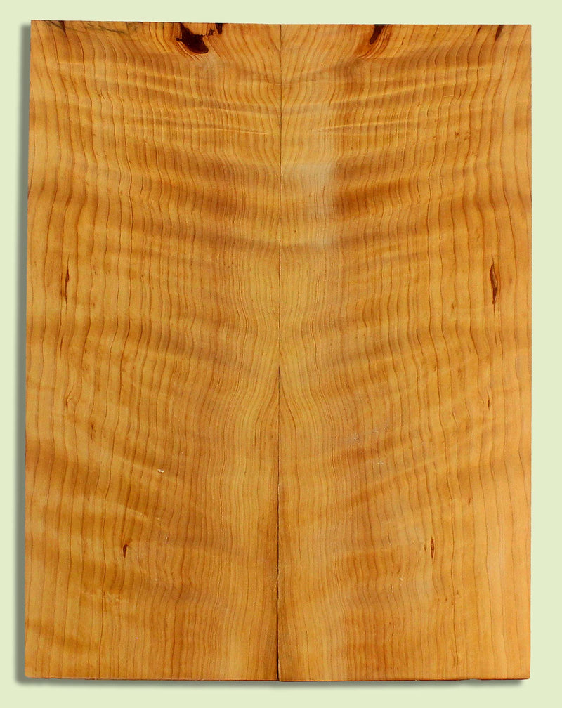 Port Orford Cedar Guitar Top, Dreadnought, Figured  2 panels, each  0.18" x 9.0" x 23.75"  S2S
