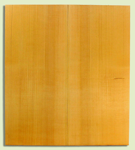 Port Orford Cedar Guitar Top, Dreadnought plus size,  2 panels, each  0.18" x 10.5" x 23.75"  S2S