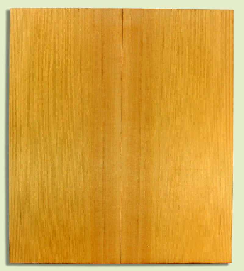 Port Orford Cedar Guitar Top, Dreadnought plus size,  2 panels, each  0.18" x 10.5" x 23.75"  S2S