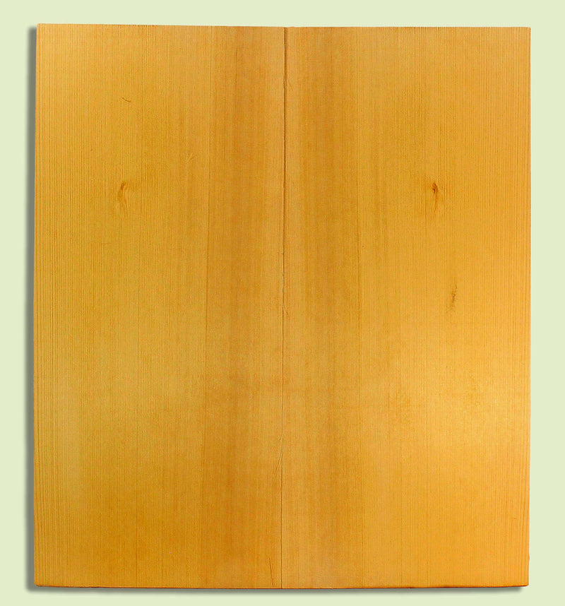 Port Orford Cedar Guitar Top, Dreadnought plus size,  2 panels, each  0.18" x 10.5" x 23.75"  S2S