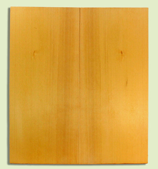 Port Orford Cedar Guitar Top, Dreadnought plus size,  2 panels, each  0.18" x 10.5" x 23.75"  S2S