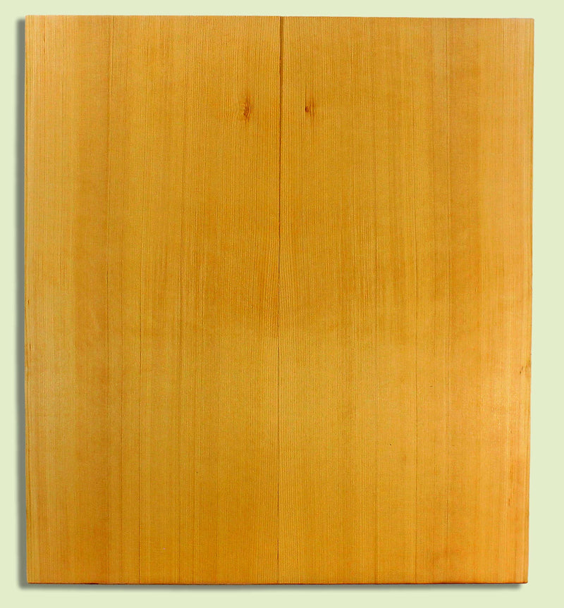 Port Orford Cedar Guitar Top, Dreadnought plus size,  2 panels, each  0.18" x 10.5" x 23.75"  S2S