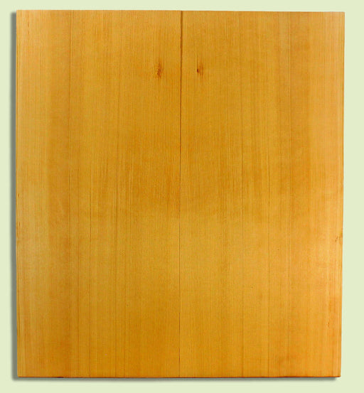 Port Orford Cedar Guitar Top, Dreadnought plus size,  2 panels, each  0.18" x 10.5" x 23.75"  S2S