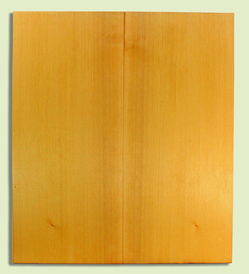 Port Orford Cedar Guitar Top, Dreadnought plus size,  2 panels, each  0.18" x 10.5" x 23.75"  S2S