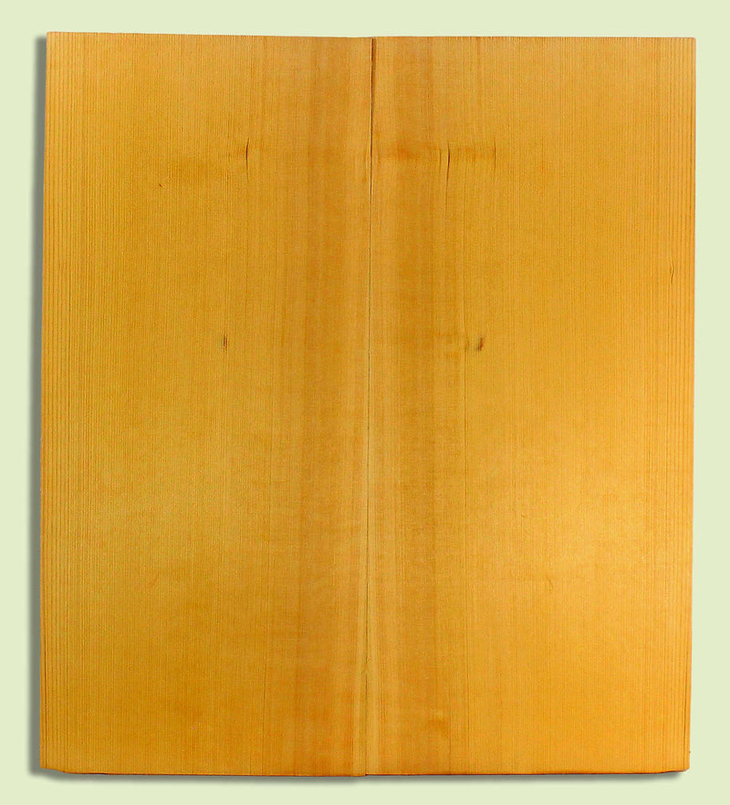 Port Orford Cedar Guitar Top, Dreadnought plus size,  2 panels, each  0.18" x 10.5" x 23.75"  S2S