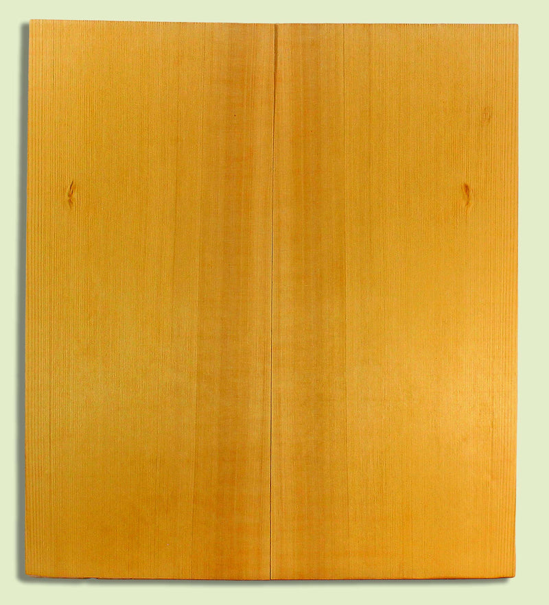 Port Orford Cedar Guitar Top, Dreadnought plus size,  2 panels, each  0.18" x 10.5" x 23.75"  S2S