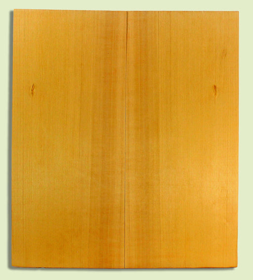 Port Orford Cedar Guitar Top, Dreadnought plus size,  2 panels, each  0.18" x 10.5" x 23.75"  S2S