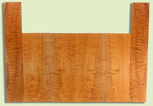Maple Ukulele 6 piece T,B,&S set, Baritone or Tenor, Quilt Figure, 4 panels, each  0.18" x 6." x 16" and 2 sides  0.18" x 4" x 23"  S2S