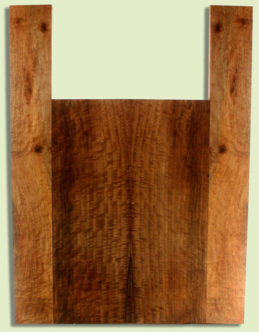 Walnut Guitar B&S set, Dreadnought, Outstanding Figure,  2 panels, each  0.18" x 8.5" x 25" and 2 sides  0.18" x 4.5" x 35.75"  S2S