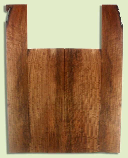 Walnut Guitar B&S set, Dreadnought, Outstanding Figure,  2 panels, each  0.18" x 8.625" x 24.25" and 2 sides  0.18" x 4" to 5" x 35.75"  S2S