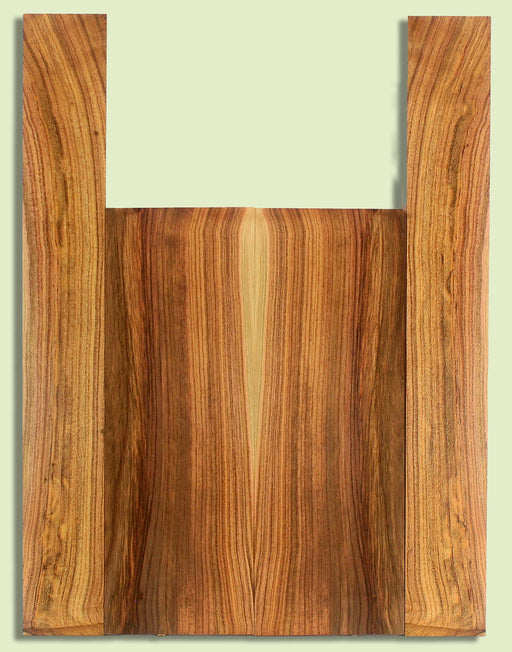 Pistachio Ukulele B&S set, Baritone or Tenor, Grove Salvage, 2 panels, each  0.18" x 5.5" x 15.5" and 2 sides  0.18" x 3" x 22.5"  S2S