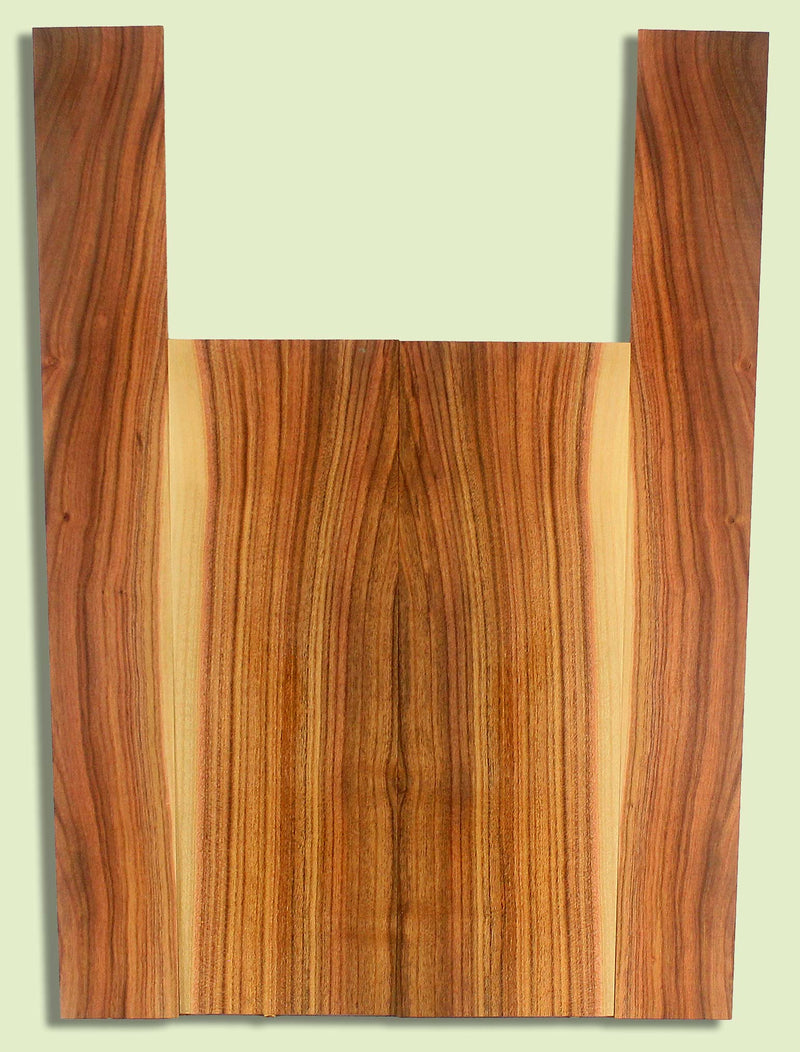 Pistachio Ukulele B&S set, Baritone or Tenor, Grove Salvage, 2 panels, each  0.18" x 5.125" x 15.5" and 2 sides  0.18" x 2.75" x 22.5"  S2S
