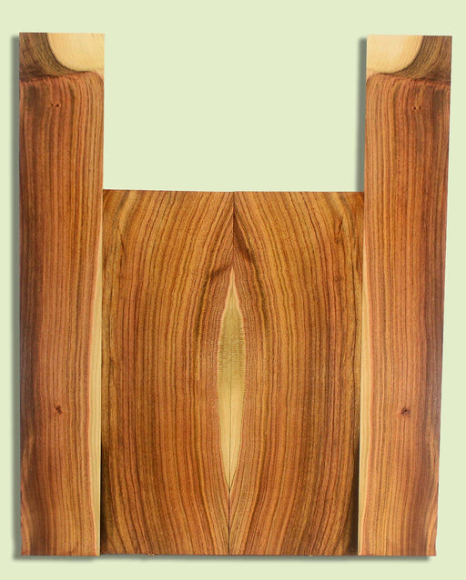 Pistachio Ukulele B&S set, Baritone or Tenor, Grove Salvage, 2 panels, each  0.18" x 5.625" x 16" and 2 sides  0.18" x 3.5" x 22.75"  S2S