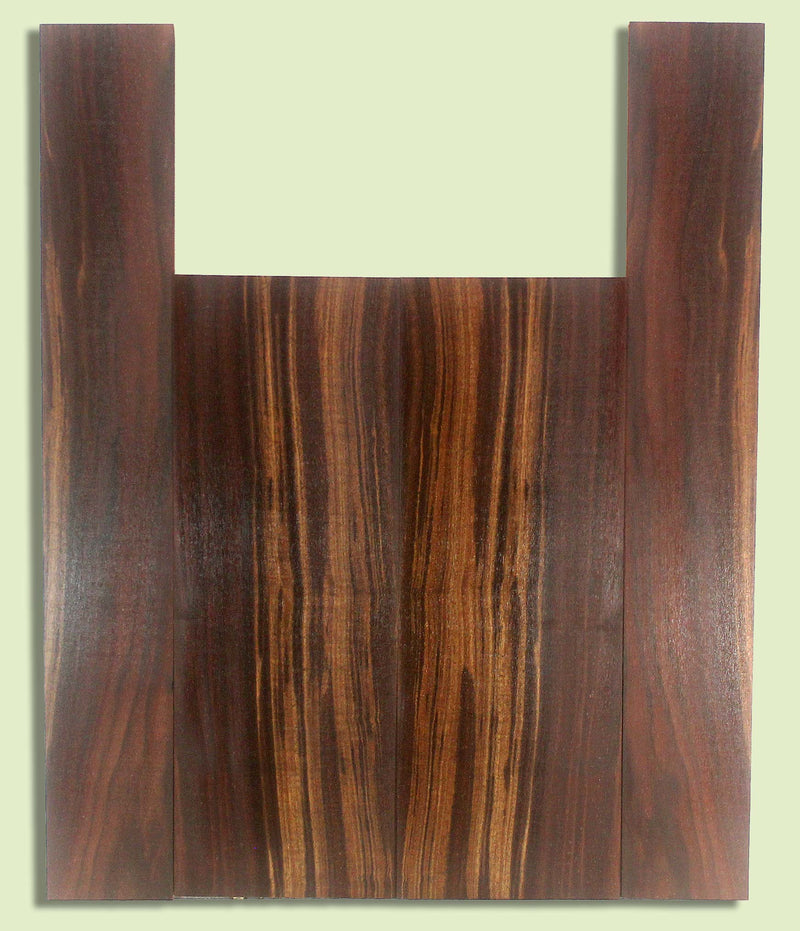 Walnut Ukulele B&S set, Baritone or Tenor, Excellent Figure, Grove Salvage,  2 panels, each  0.18" x 5.75" x 16" and 2 sides  0.18" x 3.375" x 22.375"