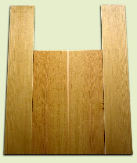 Douglas Fir Acoustic Guitar Back & Side Set, Awesome Tap Tone, Dreadnought size.  