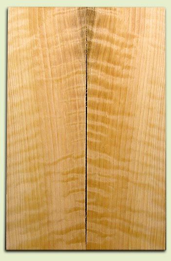 Curly Port Orford Cedar Solid Body Electric Guitar Top Set, Salvaged Old Growth