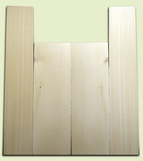 Port Orford Cedar Acoustic Guitar Back and Side Set, Dreadnought size , Salvaged Old Growth, Excellent Stiffness and Tap Tone
