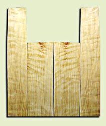 CDAS10345 - Curly Port Orford Cedar Acoustic Guitar Back and Side Set, Medium Grain Salvaged Old Growth, Excellent Stiffness and Tap Tone, Dreadnought  size.   2 panels each .20" x 8" x 23.5" and 2 panels each .16" x 6" x 35" S1S   Unique Luthier Tonewood