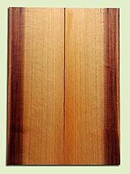 RCSB13153 - Western Redcedar, Acoustic Guitar Soundboard, Classical Size, Fine Grain, Excellent Color, Stellar Guitar Tonewood, Highly Resonant , 2 panels each 0.17" x 7.3" X 21", S1S