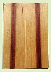 RCSB13171 - Western Redcedar, Acoustic Guitar Soundboard, Classical Size, Fine Grain, Excellent Color, Stellar Guitar Tonewood, Highly Resonant , 2 panels each 0.17" x 7.3" X 21", S1S