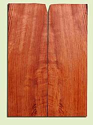 RWES14518 - Curly Redwood, Solid Body Guitar or Bass Fat Drop Top Set, Very Fine Grain Salvaged Old Growth, Excellent Color & Medium Curl, Highly Resonant Guitar Tonewood, Visually Stunning, 2 panels each 0.4" x 7.8" X 22", S1S