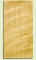 CDHS16882 - Curly Port Orford Cedar, Guitar Headstock Plate, Air Dried, Excellent Color & Curl, Adds Pazzazz, Multiples Available, each 0.15" x 3.5" X 7" 
