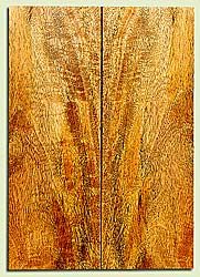 MGES17215 - Mango, Solid Body Guitar or Bass Drop Top Set, Good Curl, Urban Salvage, Air Dried for Excellent Colors, Eco-Friendly Luthier Tonewood, 2 panels each 0.18" x 7" x 20.75", S1S