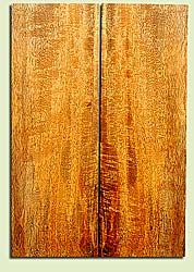 MGES17221 - Mango, Solid Body Guitar or Bass Drop Top Set, Very Good Curl, Urban Salvage, Air Dried for Excellent Colors, Eco-Friendly Luthier Tonewood, 2 panels each 0.22" x 7.5" x 22", S1S