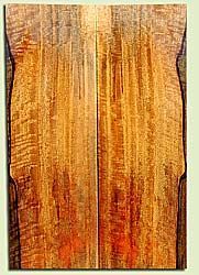 MGES17804 - Mango, Solid Body Guitar or Bass Drop Top Set, Very Good Figure, TT Urban Salvage/ Salvaged from the Big Island of Hawaii, Air Dried for Excellent Color, Eco-Friendly Guitar Wood, 2 panels each 0.25" x 7.375" x 22", S1S
