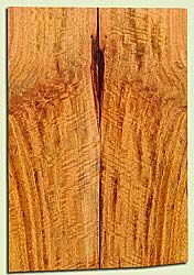 MGES17839 - Mango, Solid Body Guitar or Bass Drop Top Set, Air Dried, Very Good Color & Curl, Outstanding Guitar Wood, Salvaged from the Big Island of Hawaii, 2 panels each 0.23" x 7.25" x 21.75", S2S