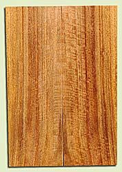 MGES17932 - Mango, Solid Body Guitar or Bass Fat Drop Top Set, Air Dried for Excellent Colors, Very Good Color & Curl, Eco Friendly Guitar Wood, Salvaged from the Big Island of Hawaii, 2 panels each 0.4" x 7.5" x 22", S2S