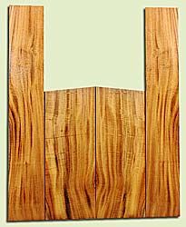 MYAS17961 - Myrtlewood, Acoustic Guitar Back & Side Set, Classical size, Med. to Fine Grain, Very Good Color & Contrast, Outstanding Luthier Wood, 2 panels each 0.18" x 8.2" x 20", S2S, and 2 panels each 0.16" x 5.8" x 36", S2S