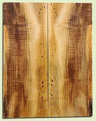 MYES18061 - Myrtlewood, Solid Body Guitar Drop Top Set, Salvaged Old Growth, Excellent Color Light Figure, Stellar Guitar Wood, 2 panels each 0.25" x 8.3" x 21.87", S2S