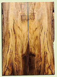 MYES18065 - Myrtlewood, Solid Body Guitar Drop or BassTop Set, Salvaged Old Growth, Very Good Color & Contrast Light Figure, Stellar Guitar Wood, 2 panels each 0.18" x 7.5" x 21.87", S2S