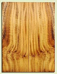 MYES18112 - Myrtlewood, Solid Body Guitar or Bass Drop Top Set, Salvaged Old Growth, Nice Colors and Pattern, Great Guitar Wood, 2 panels each 0.26" x 8.37" x 22.12", S2S