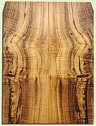 MYES18115 - Myrtlewood, Solid Body Guitar or Bass Drop Top Set, Salvaged Old Growth, Nice Colors, Light Figure, Bark Inclusion, Great Guitar Wood, 2 panels each 0.2" x 8.12" x 21.75", S2S
