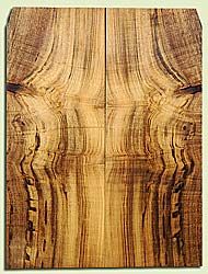 MYES18123 - Myrtlewood, Solid Body Guitar or Bass Drop Top Set, Salvaged Old Growth, Excellent Colors and Pattern, Superior Guitar Wood, 2 panels each 0.16" x 8.12" x 21.75", S2S
