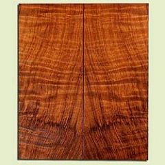 RWES31756 - Redwood Drop Top,  Med. to Fine Grain Salvaged Old Growth, Excellent Color & Curl, Great Guitar Tonewood, 2 panels each 0.18" x 8.125" x 20", S2S