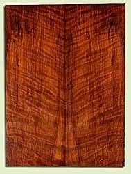 RWES31786 - Redwood Drop Top,  Med. to Fine Grain Salvaged Old Growth, Excellent Color & Curl, Great Guitar Tonewood, 2 panels each 0.18" x 8" x 19.875", S2S