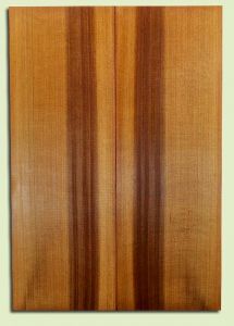 RCSB32471 - Western Redcedar, Acoustic Guitar Soundboard, Classical Size, Med. to Fine Grain, Excellent Color, Highly Resonant Guitar Wood, 2 panels each 0.17" x 7.125" x 21", S1S