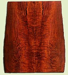 RWES34126 - Curly Redwood, Solid Body Guitar Drop Top Set, Med. to Fine Grain Salvaged Old Growth, Excellent Color & Curl, Remarkable Guitar Wood, 2 panels each 0.28" x 8.75 to 9.25" x 21", S2S