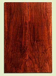 RWES34142 - Curly Redwood, Solid Body Guitar or Bass Drop Top Set, Med. to Fine Grain Salvaged Old Growth, Excellent Color & Curl, Remarkable Guitar Wood, 2 panels each 0.28" x 7.625" x 22.375", S2S