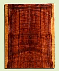 RWES34183 - Curly Redwood, Solid Body Guitar or Bass Drop Top Set, Med. to Fine Grain Salvaged Old Growth, Excellent Color & Curl, Amazing Guitar Wood, 2 panels each 0.27" x 8.5" x 22.125", S2S